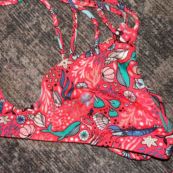 J. Crew NWOT printed Monterey strappy bikini top & strappy bikini bottom - Picture 6 of 13